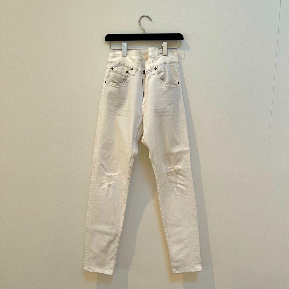 Rag & Bone Fit 1 Skinny White Jeans Size 34W